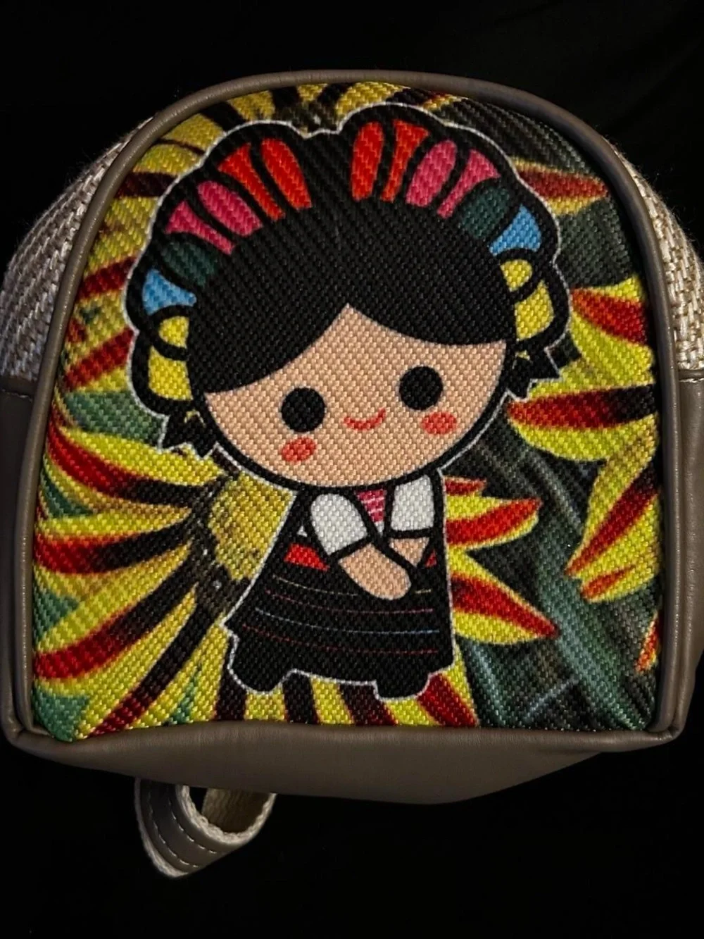 Mini Mexican Doll Backpack